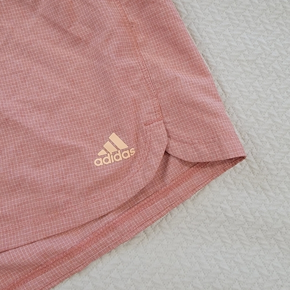 Adidas Aeroready Pacer Woven Grid Pattern Shorts Women's Size XL - Picture 3 of 11